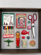 Saturday at Grandmas House - Found objects vintage collection.