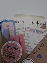 Mystery book package! Pink and blue theme