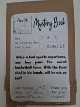 Boys mystery book! Navy theme
