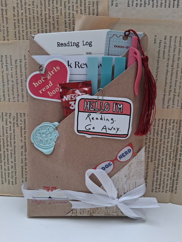 Mystery Book Package! Red and teal theme
