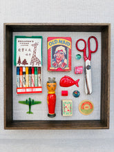 Saturday at Grandmas House - Found objects vintage collection.