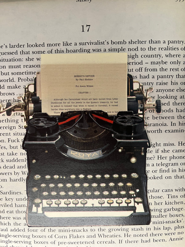 Misery by Stephen King (typewriter)