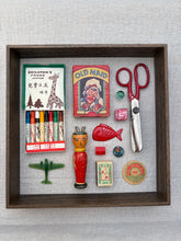 Saturday at Grandmas House - Found objects vintage collection.