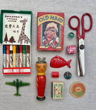 Saturday at Grandmas House - Found objects vintage collection.