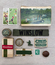 Grandad's Memory Box - Found objects vintage collection.