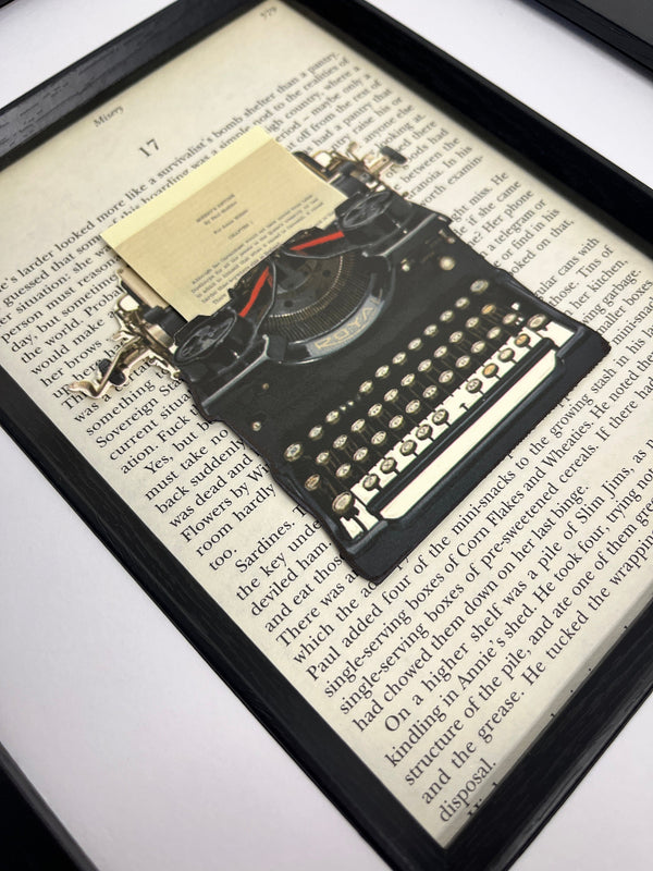 Misery by Stephen King (typewriter)